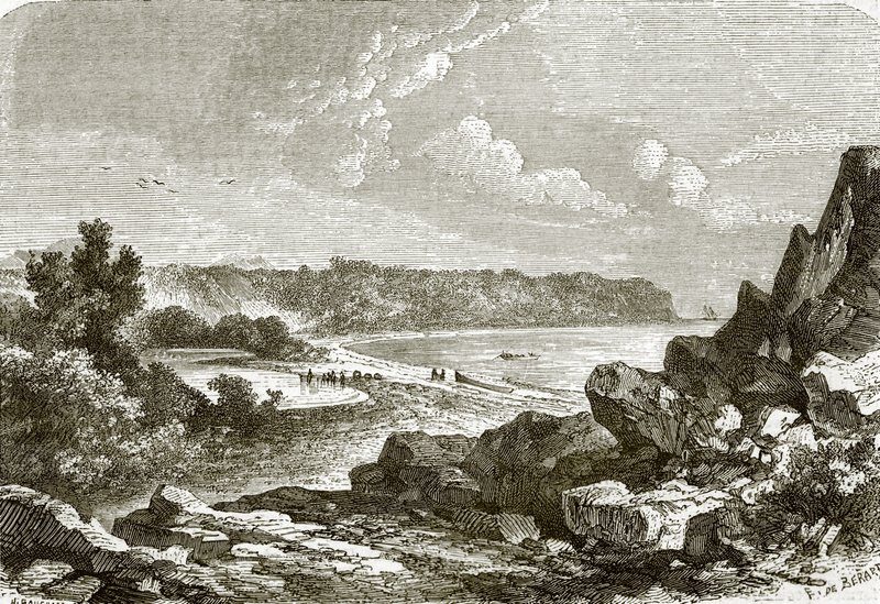 Sulama yeri, Charles adası by English School