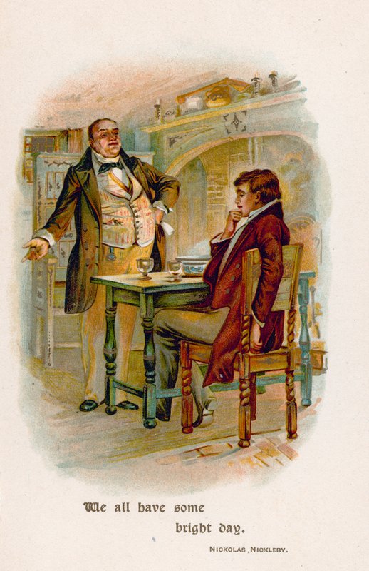 Hepimizin parlak bir günü var. Nicholas Nickleby by English School