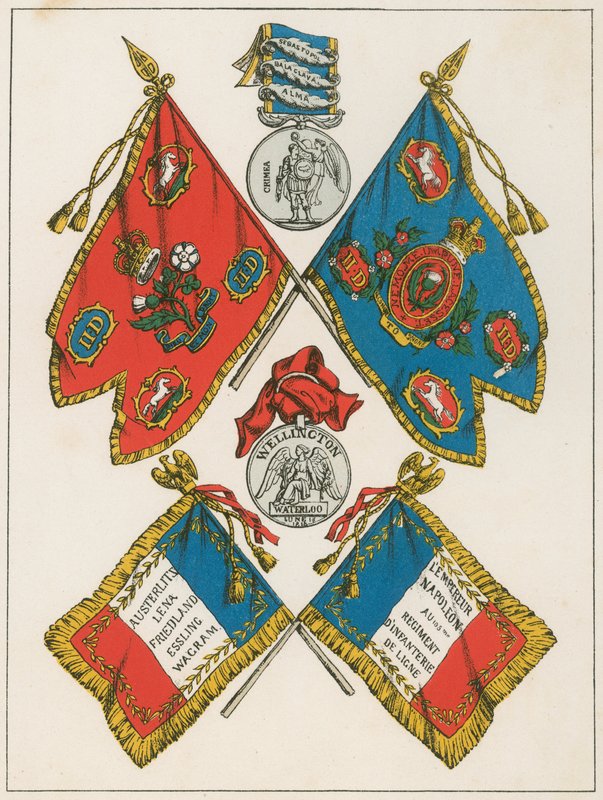 Wellington, Askeri standartlar by English School