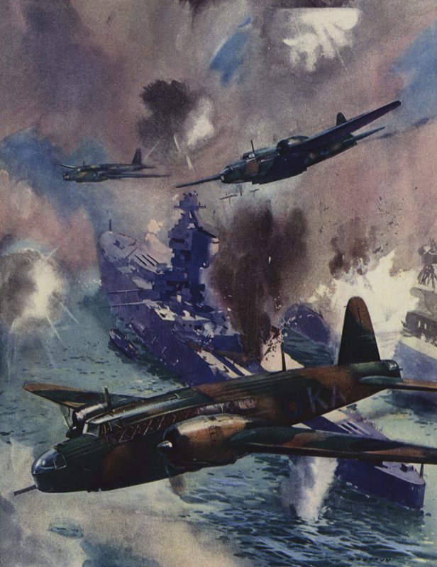 Wellington bombardıman uçakları, Kiel