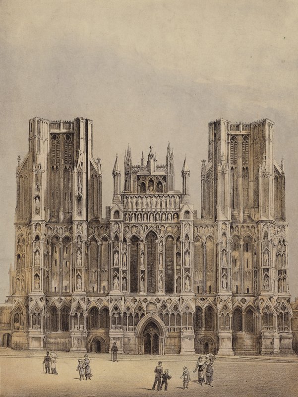 Wells Katedrali, Somerset by English School
