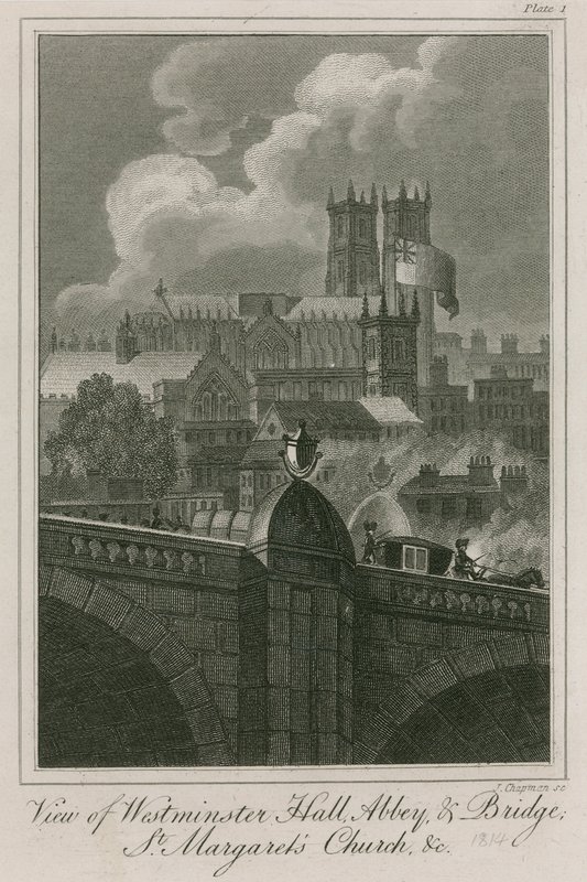 Westminster köprüsü by English School