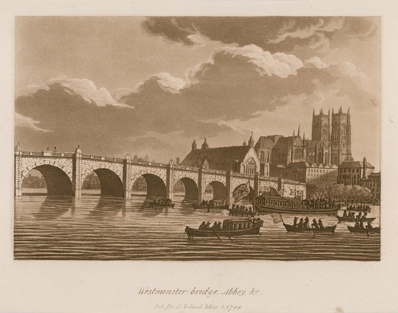 Westminster köprüsü by English School
