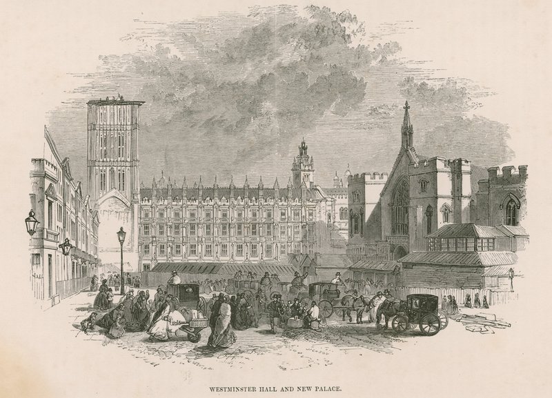 Westminster Hall ve yeni Westminster Sarayı, Londra by English School