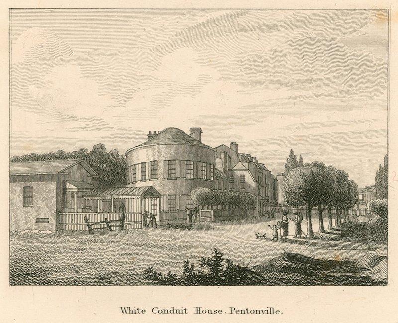 Beyaz Kanal Evi, Pentonville, Londra by English School