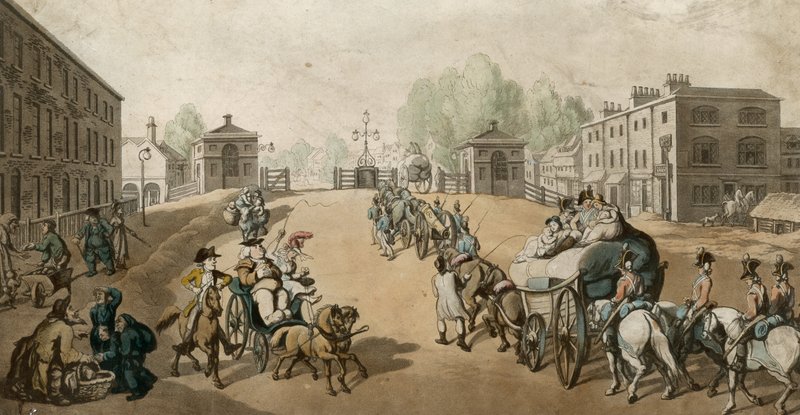 Whitechapel Turnpike by English School