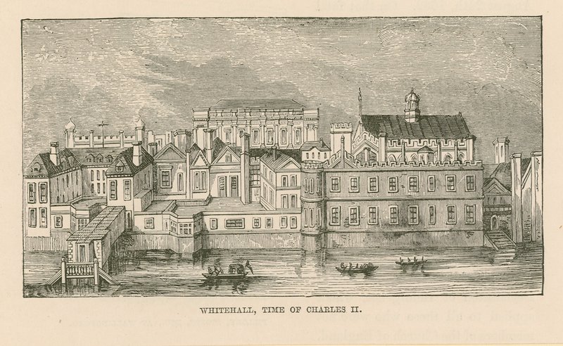 Thames nehrinden Whitehall by English School