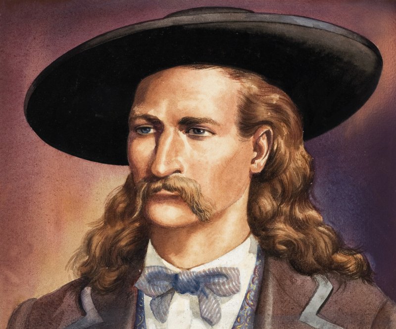 Wild West figure by English School