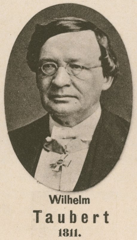 Wilhelm Taubert (gravür) by English School