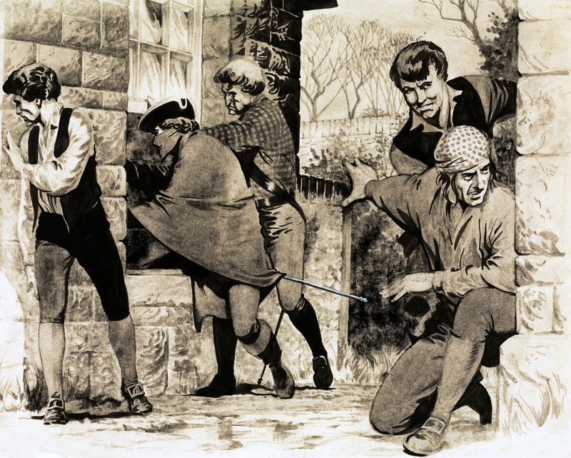 William Brodie gündüzleri belediye meclis üyesi, geceleri hırsızdı (kağıt üzerinde guaj boya) by English School