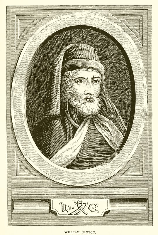 William Caxton by English School