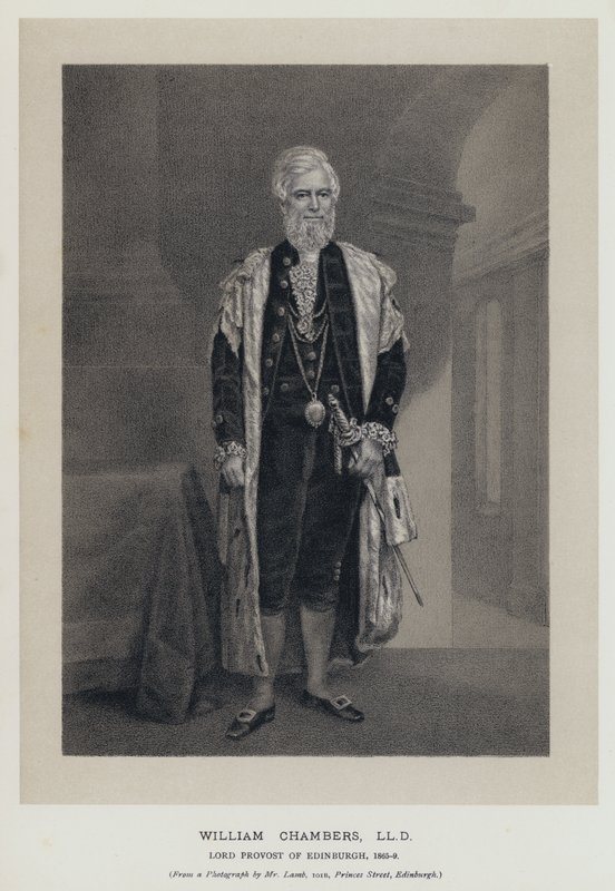 William Chambers, LLD, Edinburgh Lord Provost by English School