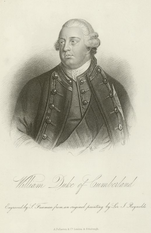 William, Cumberland Dükü by English School