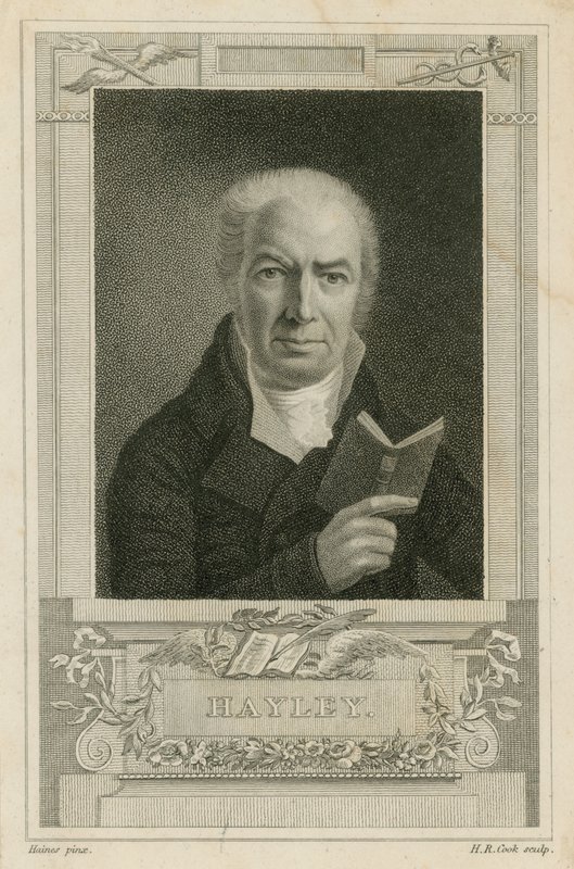 William Hayley, İngiliz yazar by English School
