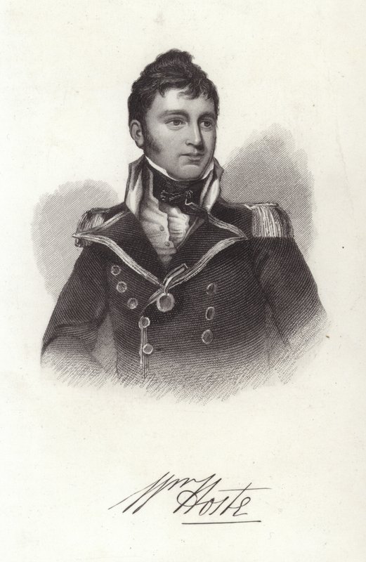 William Hoste, İngiliz deniz subayı by English School