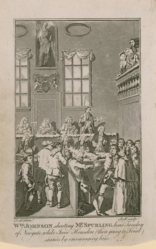 William Johnson, Newgate