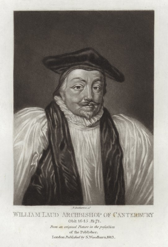 Canterbury Başpiskoposu William Laud by English School