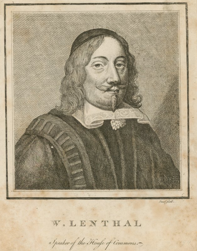 Avam Kamarası Başkanı William Lenthal by English School
