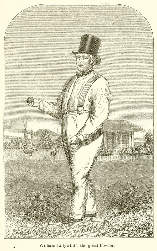 William Lillywhite, Büyük Bowler by English School