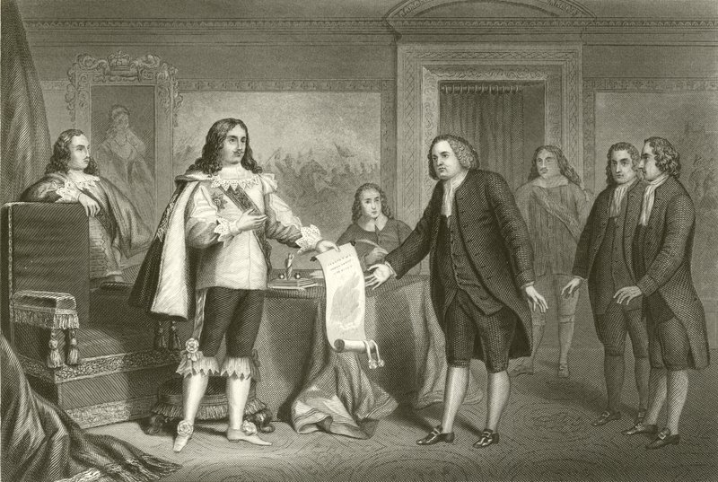 William Penn, Charles II