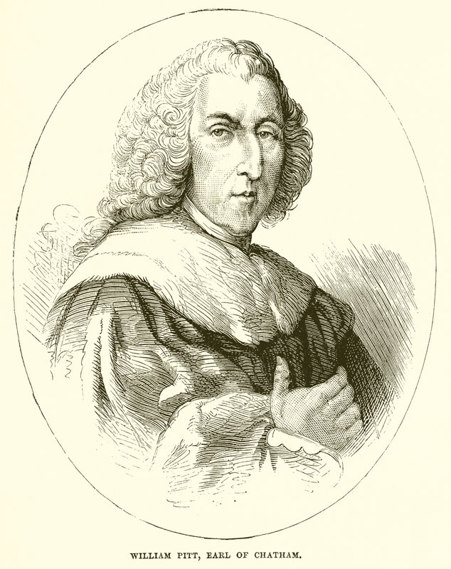 William Pitt, Chatham Kontu by English School