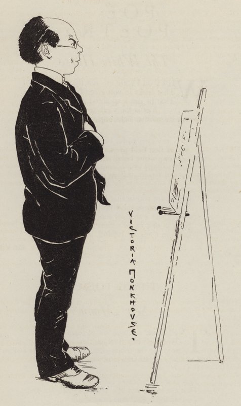William Rothenstein (gravür) by English School