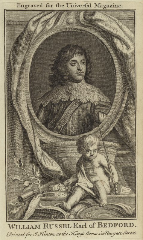 William Russel, Bedford Kontu by English School