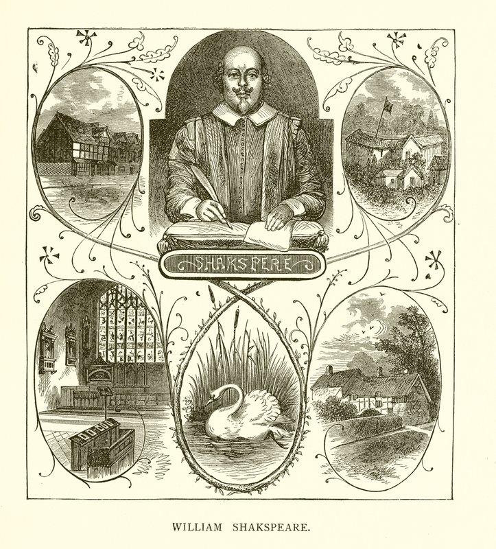 William Shakespeare by English School