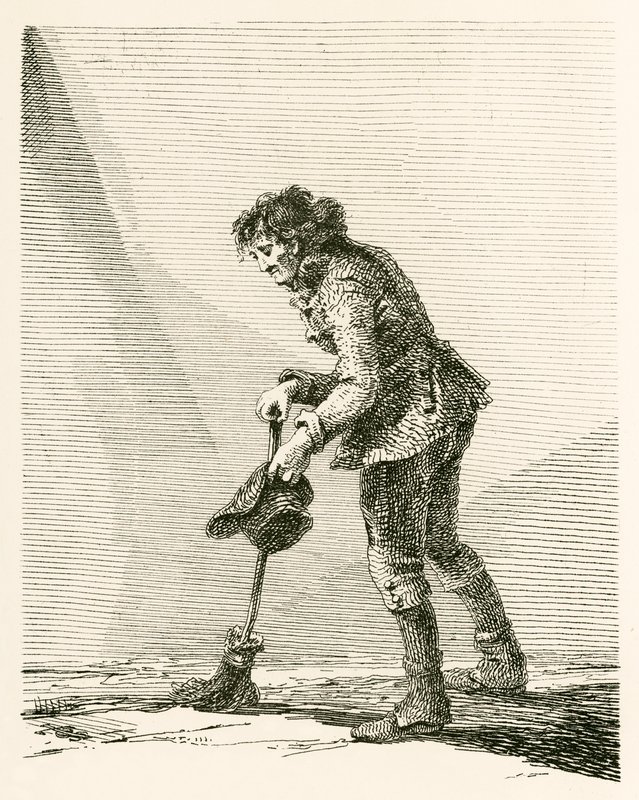 William Tomlins, çapraz süpürücü by English School