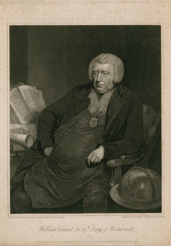 William Vincent, Westminster Dekanı by English School