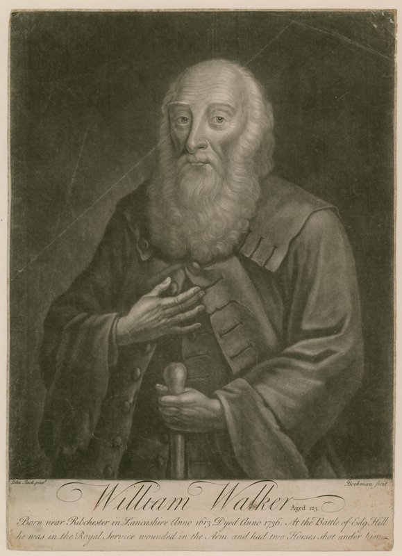 William Walker, 123 yaşında, 1613