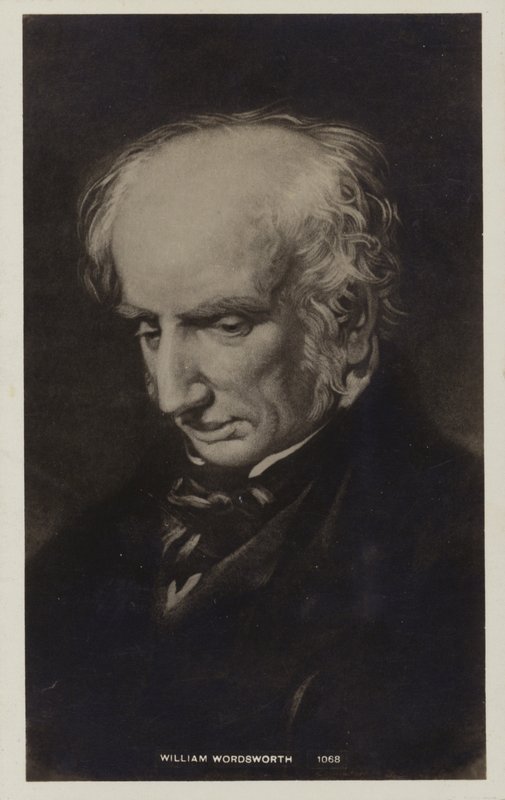 William Wordsworth (1770-1850), İngiliz şair (lito) by English School