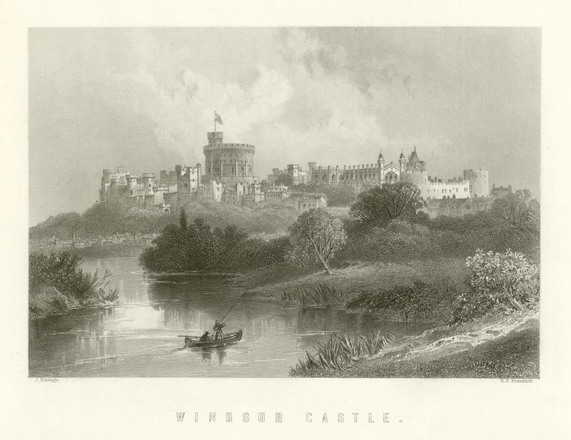 Windsor Kalesi by English School