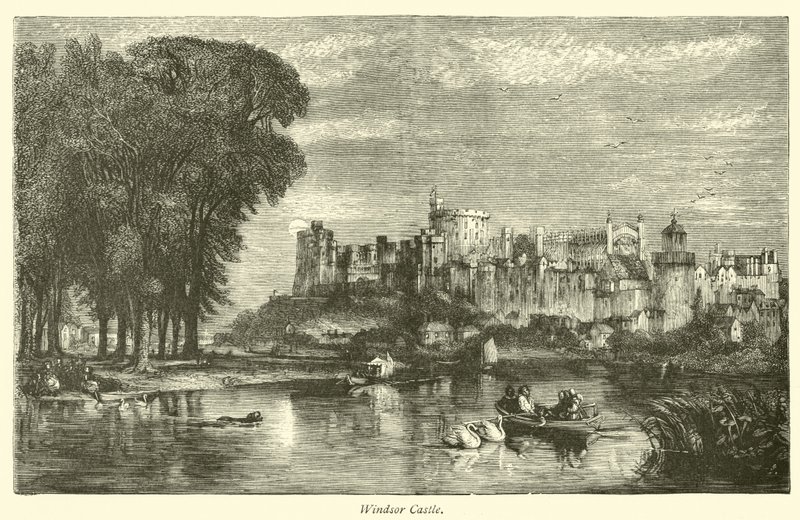Windsor Kalesi by English School