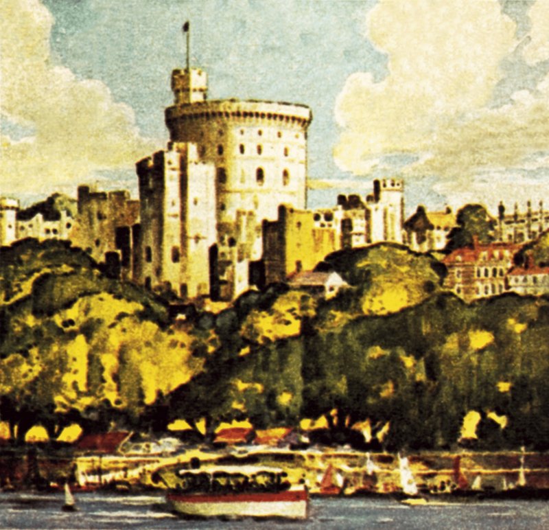 Windsor Kalesi by English School