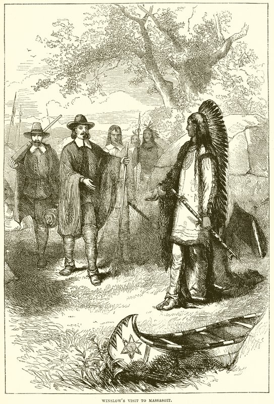 Winslows Massasoit Ziyareti by English School