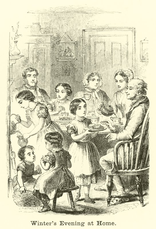 Evde Kış Akşamı by English School