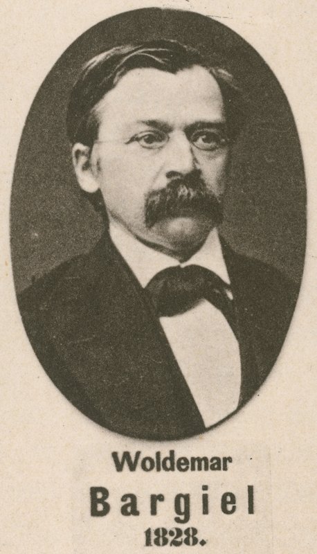 Woldemar Bargiel (gravür) by English School