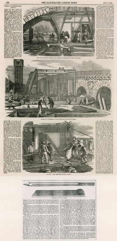 İşleri, Westminster Köprüsü by English School