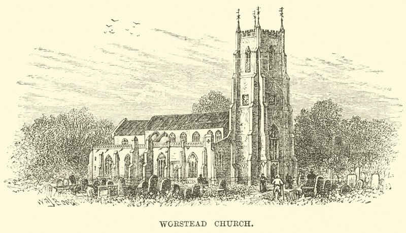 Worstead Kilisesi by English School