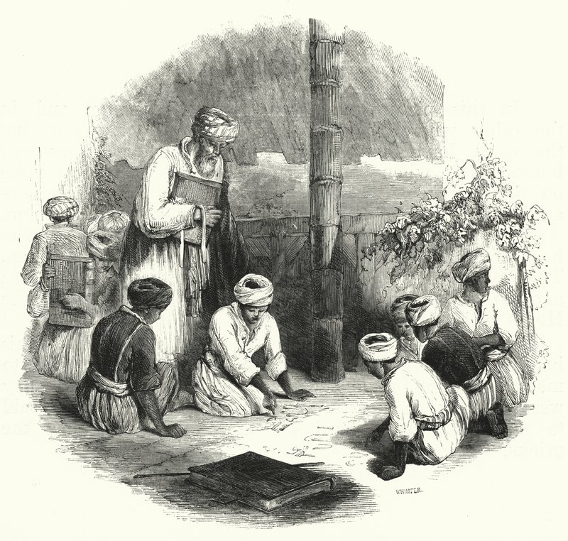 Yazma (gravür) by English School