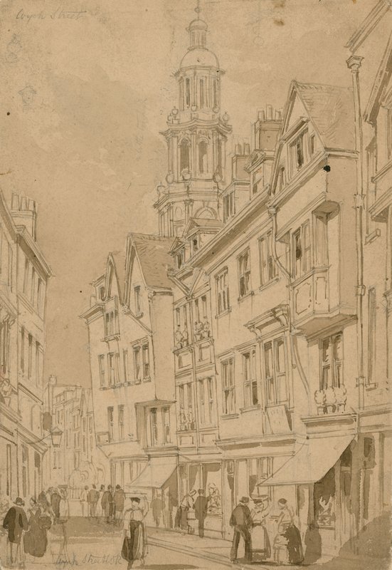 Wych Street, Londra (kağıt üzerinde wc) by English School