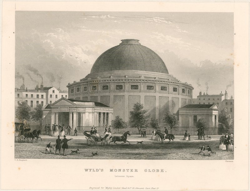 Wylds Canavar Küre, Leicester Meydanı by English School