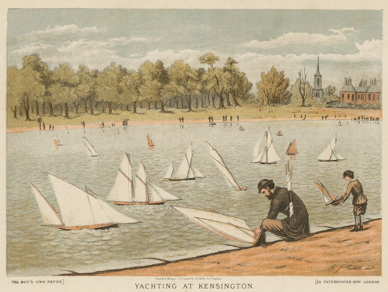 Kensington Bahçelerinde Yatçılık by English School
