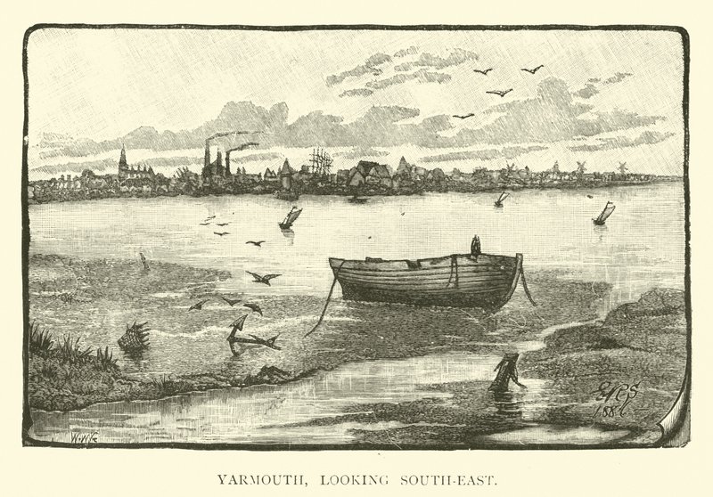 Yarmouth, Güneydoğuya Bakış by English School