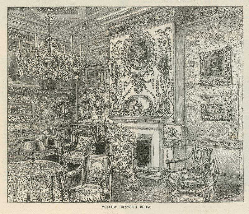 Sarı misafir odası, Hollanda Evi by English School