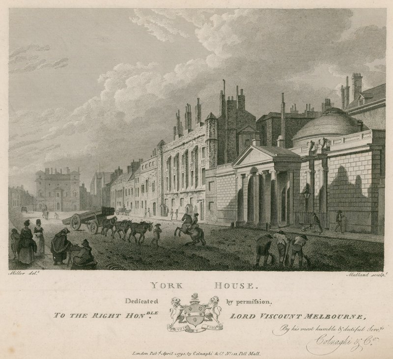York Evi, Whitehall by English School