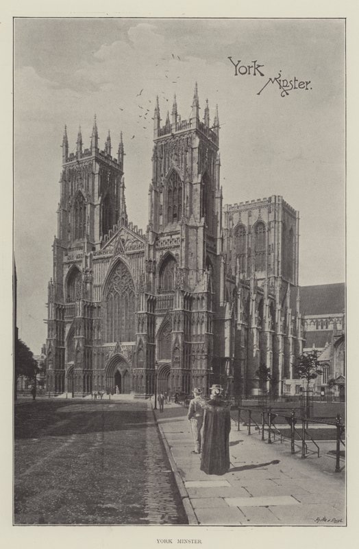 York Minster (lito) by English School