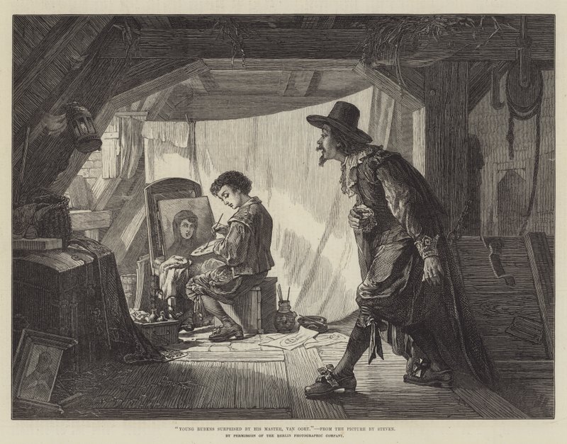 Genç Rubens, Ustası Van Oort