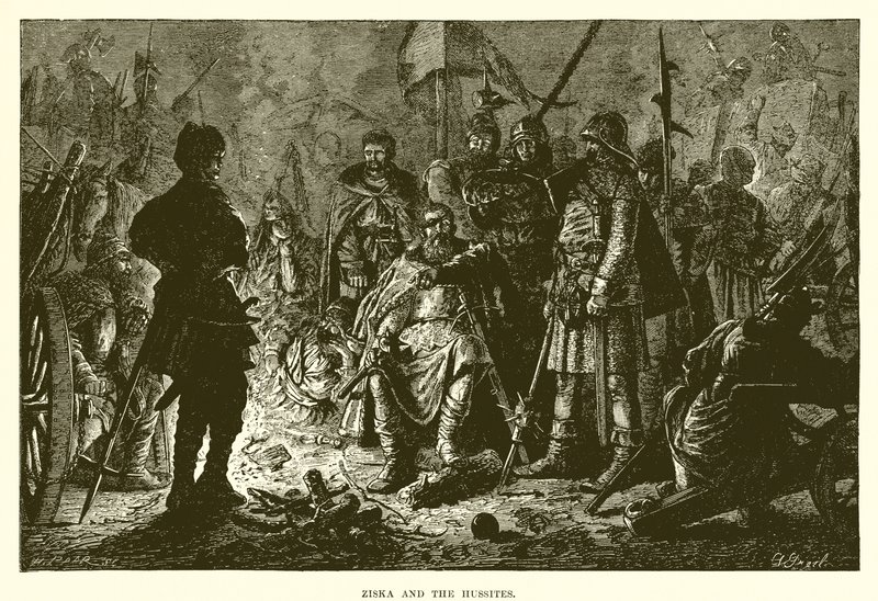 Ziska ve Hussites by English School
